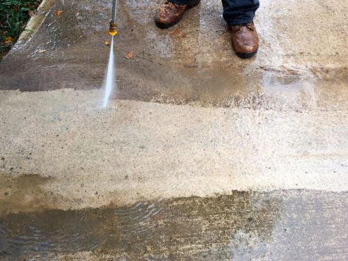 Cleaning Concrete