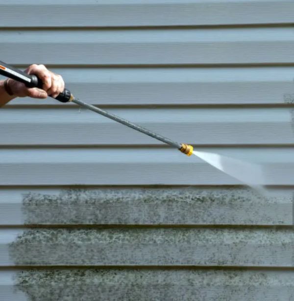 Pressure washer extention wand