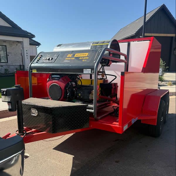 Custom Pressure Washer Trailer